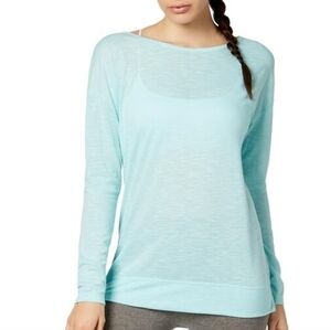 PINK Victoria's Secret Light Blue Long Sleeve Medium